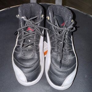Jordan Black and White Kids Sneakers